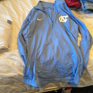 Nike UNC Light Blue Quarter-Zip Pullover